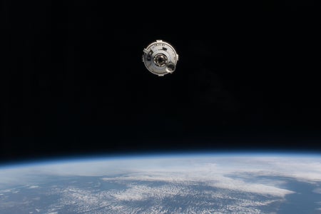 Boeing’s Starliner spacecraft on NASA’s Crew Flight Test approaches the International Space Station while orbiting 263 miles above Quebec, Canada