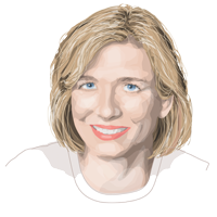 illustration of author Lydia Denworth